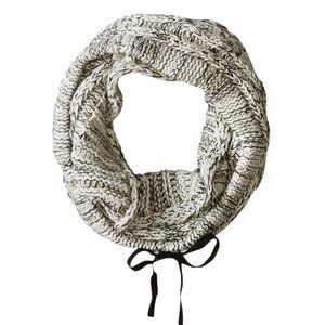 Michael Stars Women's Cable Tie Collar Scarf with Drawstring – NWT – OS